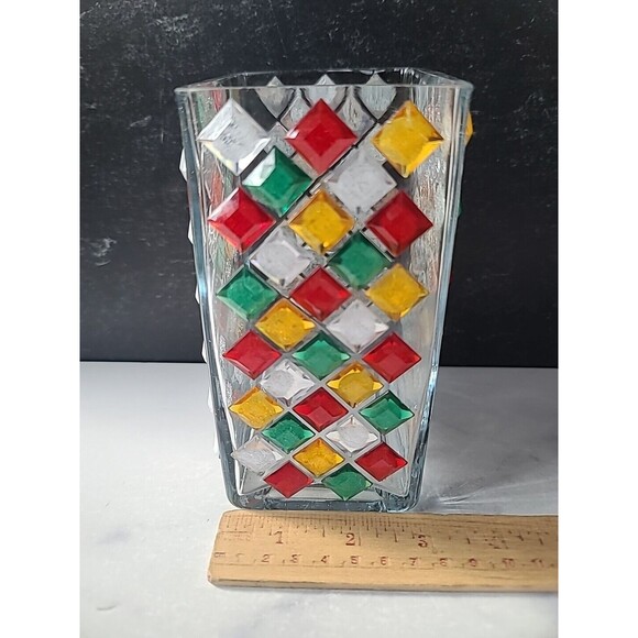 Colorful Glass Vase - Picture 5 of 10